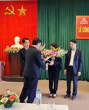 LỄ CÔNG BỐ QUYẾT ĐỊNH VỀ CÔNG TÁC CÁN BỘ 26-02-2021