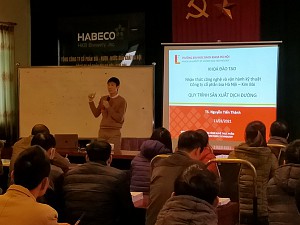 Đào tạo công nhân viên phân xưởng tháng 1/2021