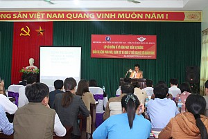 Lớp bồi dưỡng kỹ năng phát triển thị trường, quản trị kênh phân phối, chăm sóc và quản lý mối quan hệ với khách hàng.