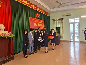 LỄ KẾT NẠP ĐẢNG VIÊN MỚI 29/12/2021