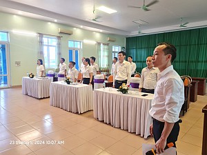 LỄ KẾT NẠP ĐẢNG VIÊN MỚI NĂM 2024